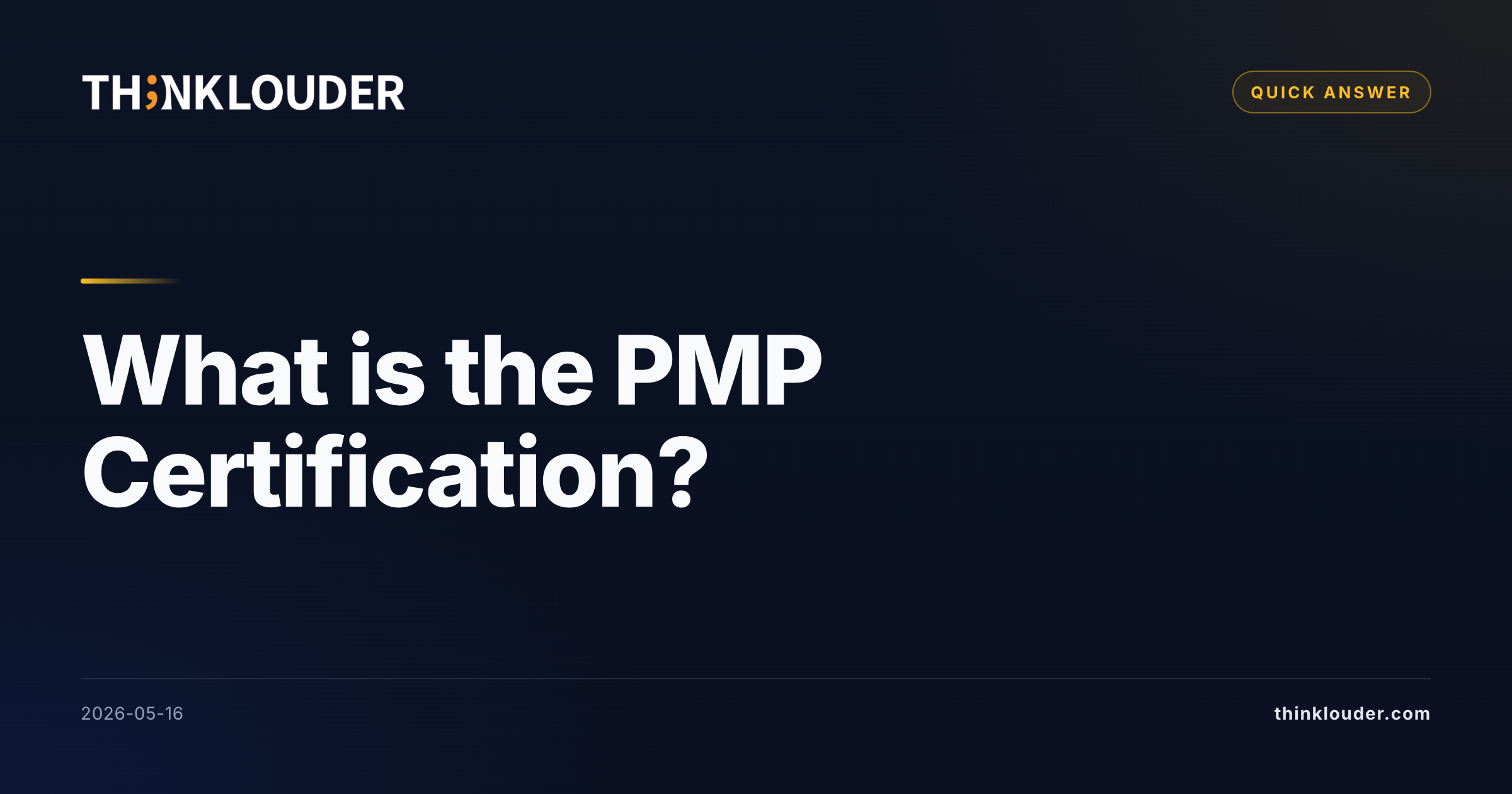 What Is the PMP Certification: Requirements & Benefits
